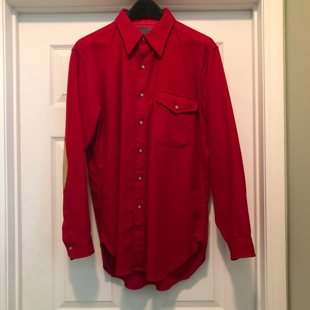 Vintage MINT Condition Pendleton Shirt Elbow Patch